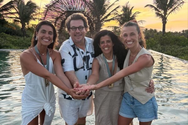 Bioma La Mar de Florianópolis participa de Conferência em São Miguel do Gostoso (RN) Luiza Gil Itamar Cechetto Cris Dios e Alyssa Rosa Foto Divulgacao