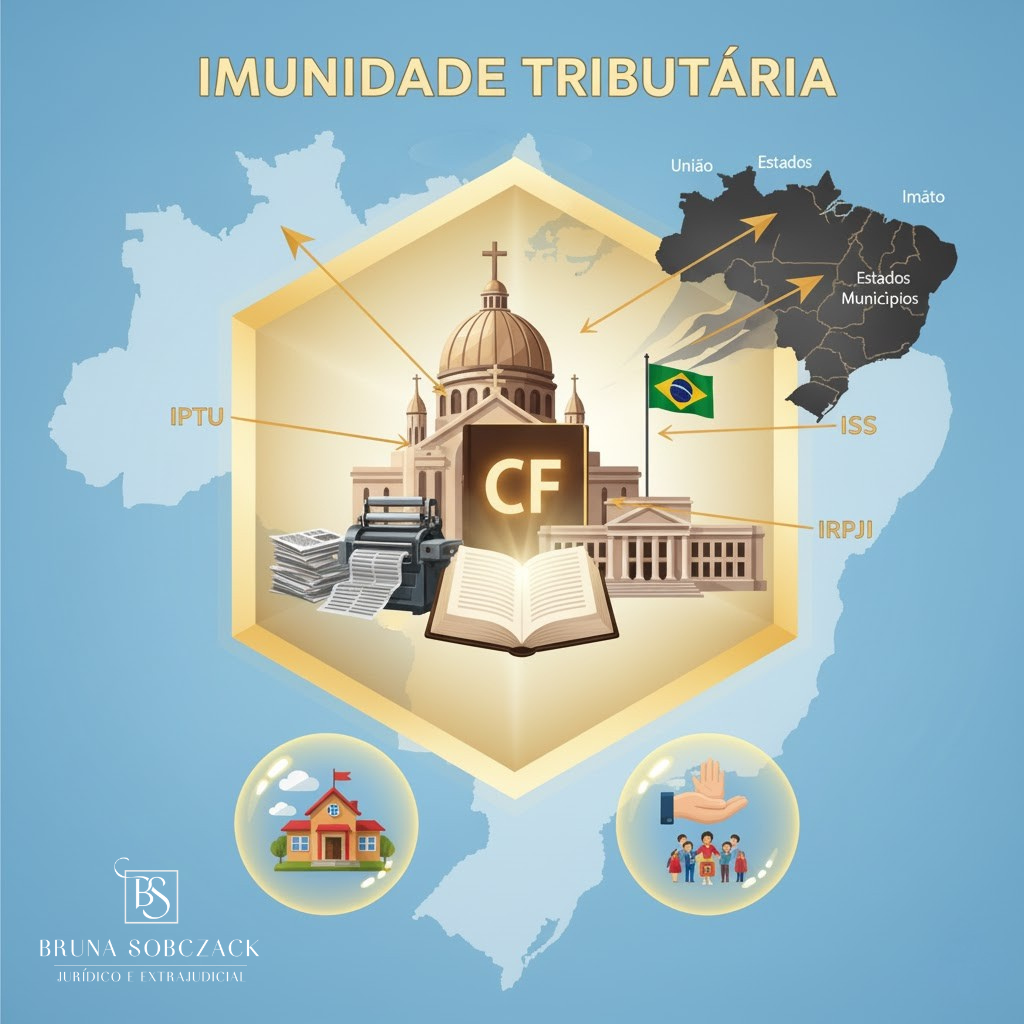 A Arquitetura Constitucional da Imunidade Tributária no Brasil: Fundamentos, Jurisprudência Estratégica e os Impactos da Reforma (EC 132/2023) 6 Design sem nome