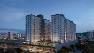 Maior residencial de médio padrão do litoral de SC tem quase 60% das unidades vendidas em 15 dias Fachada Portovelas